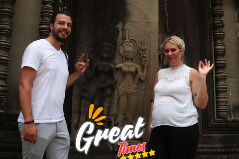 Angkor Wat Day Tour with French-Speaking Guide B: 3 Days Tour Adventure