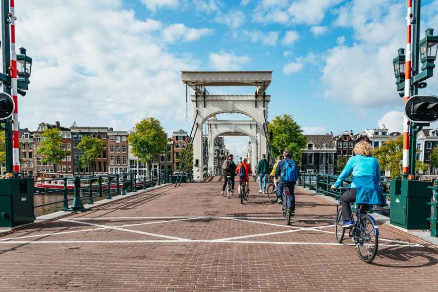 Amsterdam wie ein Einheimischer mit dem Fahrrad und optionaler Kreuzfahrt erkunden