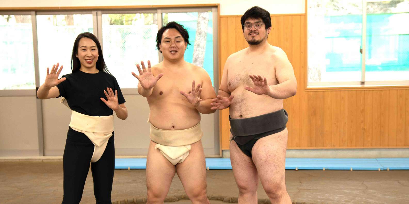 Sumo training at Amita Dojo Tokyo — real keiko at clay dohyo — image 16