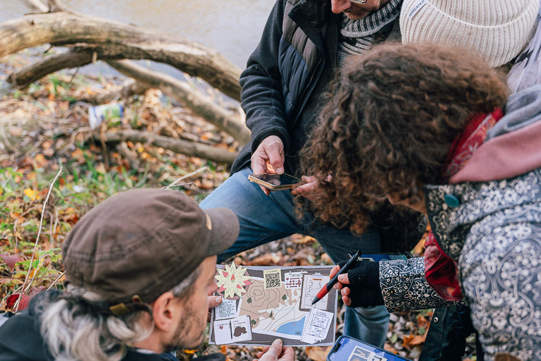 Dresden: Caça ao tesouro com celular "O lago envenenado" pelo centro históricoDresden: Caça ao tesouro com telemóvel «O lago envenenado» pela cidade velha