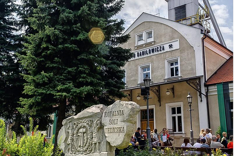 Da Cracovia: Tour del museo di Auschwitz e della miniera di sale di WieliczkaAuschwitz-Birkenau e Miniera di Wieliczka: tour da Cracovia