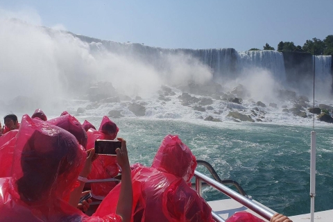 Wodospad Niagara: rejs statkiem i podróż za wodospademPodróż za wodospady i rejs statkiem z wycieczką
