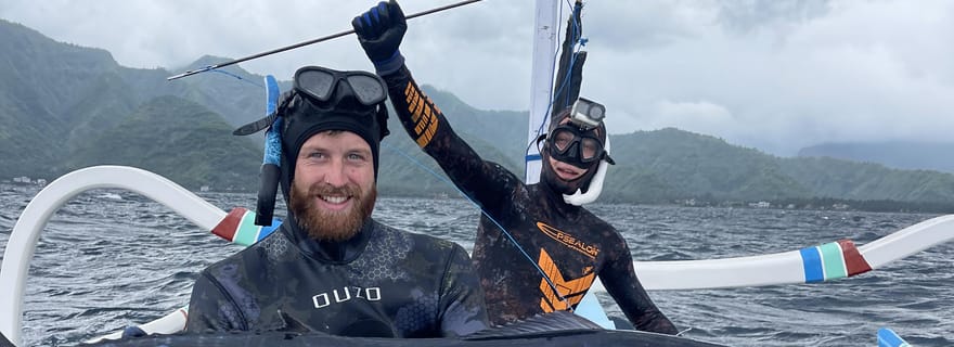 Amed : pêche sous-marine, plongée en apnée et pêche-cuisine