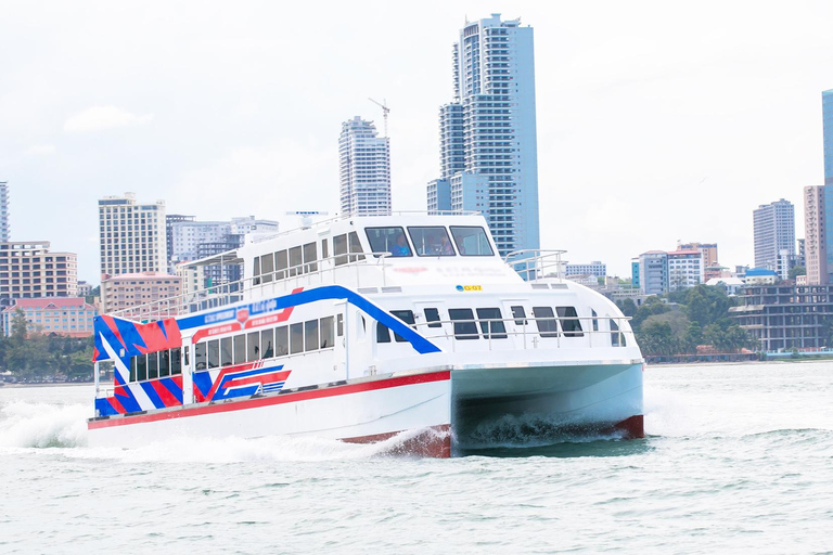 Phnom Penh da/per l&#039;isola di Koh Rong Auto e traghetto privatiPhnom Penh da/per Koh Rong Isaland con auto privata e traghetto