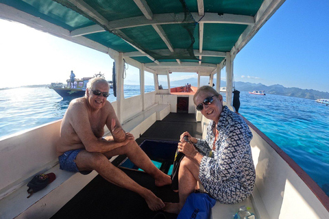 Private Gili Snorkeling Tour: Turtles, Reefs + GoPro & Drone 4 Hour Morning Trip + GoPro & Drone
