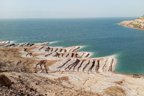 Amman : Excursion d&#039;une journée vers Ma&#039;daba, le mont Nebo, le site du baptême et la mer morte