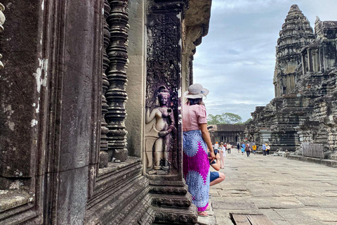 Au départ de Phnom Penh : Excursion d&#039;une journée à Angkor Wat, Bayon et Ta Prohm