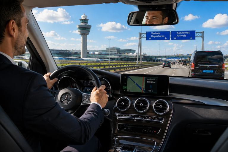 Amsterdam: Private Taxi Transfer to/from Schiphol Airport Round trip