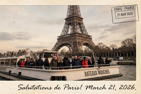 Paris: Evening Lights Cruise with Legendary Bateaux-Mouches