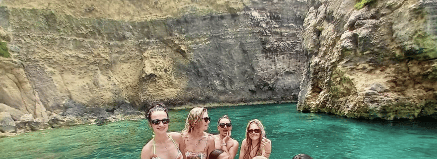 Excursion en bateau privé : Explorez Comino, le lagon bleu et Santa Maria