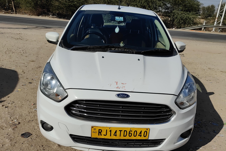 From Jaipur to Agra one-way transfer with AC vehicle