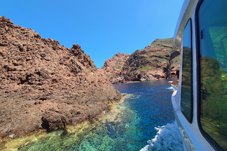 Scandola: visite de la réserve naturelle au départ de Porto (France)