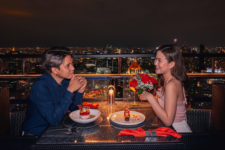 Bangkok: Vertigo Rooftop Banyan Tree F&B Packages Choose 3 Dishes [Food Only]