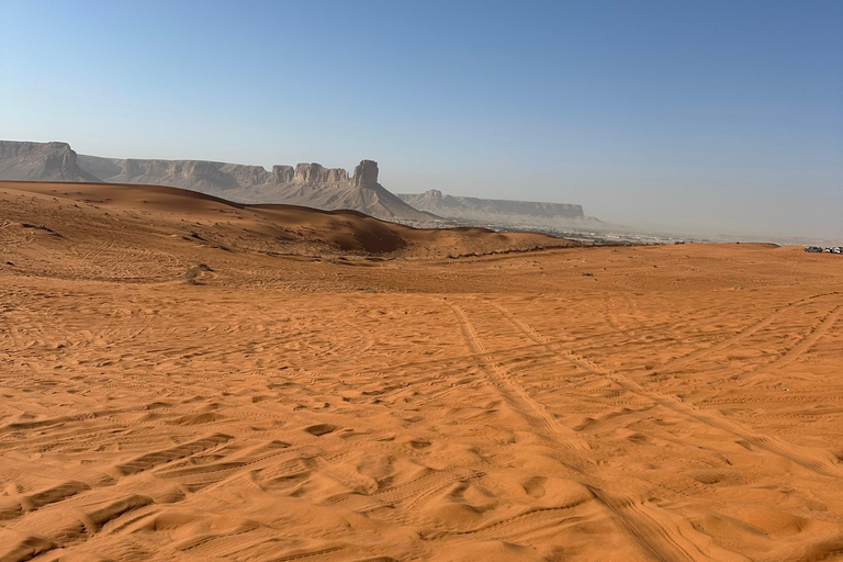 Riyadh:Red Sand Dunes camel ride&Quad&Sandboarding Adventure Private Tour with pick up and drop off from your location