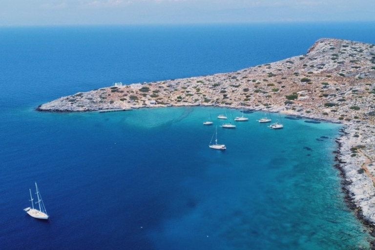 Heraklion Luxury Catamaran Dia Isla -Gourmet Lunch Top RatedPrincipal - Matin ou coucher de soleil