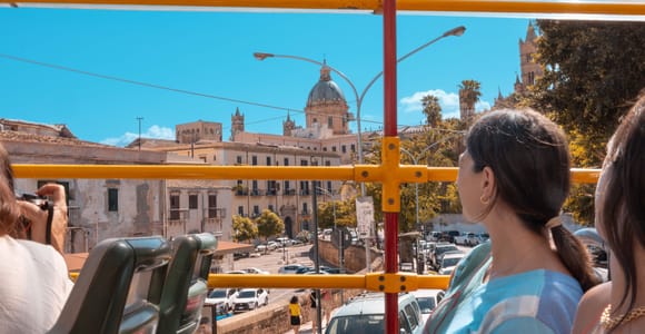 Palermo: Hop-on Hop-off Bus Tour 24-hour Ticket