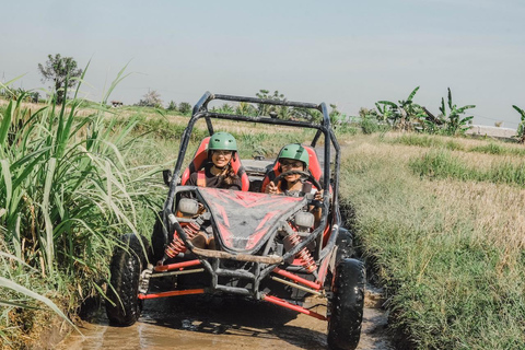 Ubud: 5-Terrain Buggy Adventure with Cave, River & Lunch Single Buggy: 1 Person per Buggy