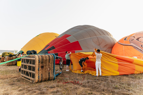 Majorque : vol d'1 h en montgolfièreMajorque : vol d'1 h en montgolfière au coucher du soleil