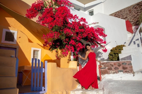 Santorini: Professionelles Fotoshooting im Dorf OiaSantorini: Oia Village VIP-Fotoshooting (50 Fotos)