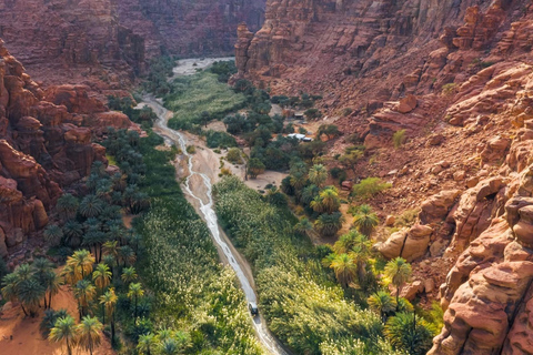 AlUla: Wadi AlDissah Hike and Safari with Lunch