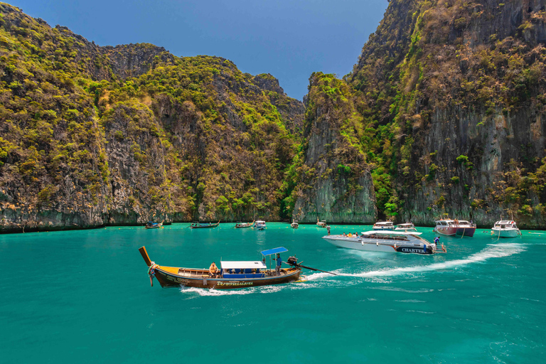 Phuket : Excursion d&#039;une journée aux îles Phi Phi et à l&#039;île de Khai