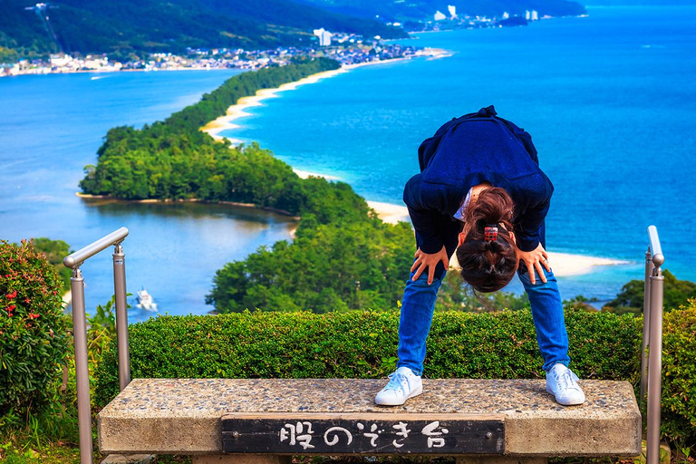 Kyoto Amanohashidate, excursion dans la baie d'Ine avec bateau/téléphérique en optionDépart de la gare d'Osaka à 8 h 40 - Comprend le téléphérique et la croisière