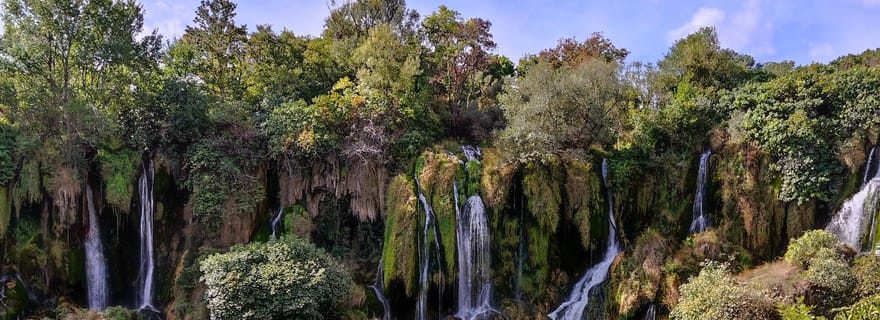Au départ de Mostar : excursion d'une journée aux cascades de Kravice, à Pocitelj et à Blagaj