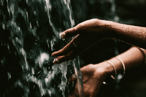 SPA-dag in de natuur, welzijnsrituelen
