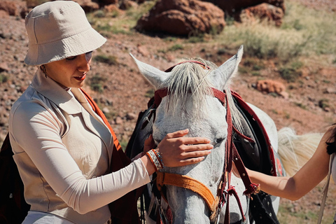 El Cotillo: Sunset Cliff Horseback Ride with Drink