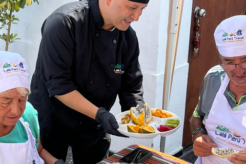 利马 - 米拉弗洛雷斯：秘鲁烹饪课程、皮斯科酸酒与热带水果利马 - 米拉弗洛雷斯：秘鲁烹饪课程、皮斯科酸酒和热带水果