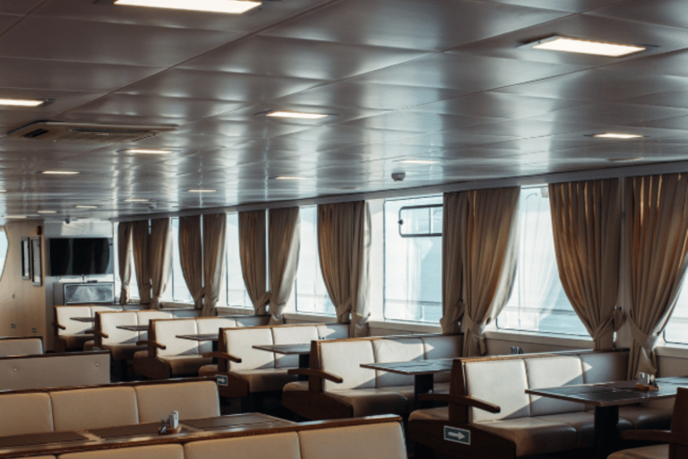 Calm Sea Cruise in Baku: A Storytelling Boat Experience with the Mirvari Ship