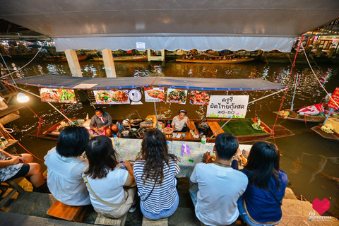 Bangkok: Amphawa Floating Market & Firefly Boat Tour Night Tour firefly floating Market