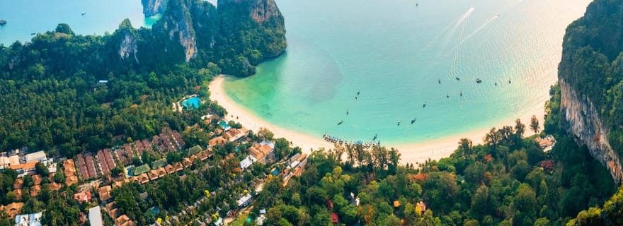 Krabi : transfert d'Ao Nang à Railay en bateau à longue queue