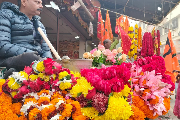 Visite d&#039;une journée tout compris à Varanasi avec vue sur le GangeVaranasi : visite privée d&#039;une journée sans billet