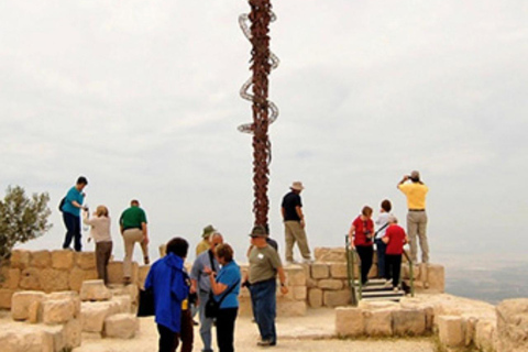 Amman : Excursion d&#039;une journée vers Ma&#039;daba, le mont Nebo, le site du baptême et la mer morte