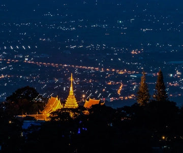 Chiang Mai: Doi Suthep i Wat Umong: czarująca wieczorna wycieczka
