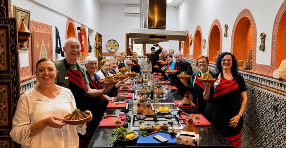 Fez: Moroccan Cooking Class with Market Visit and Meal