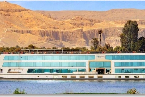 Luksor: 3-dniowy rejs po Nilu do Asuanu balonem na ogrzane powietrzeLuksusowy statek