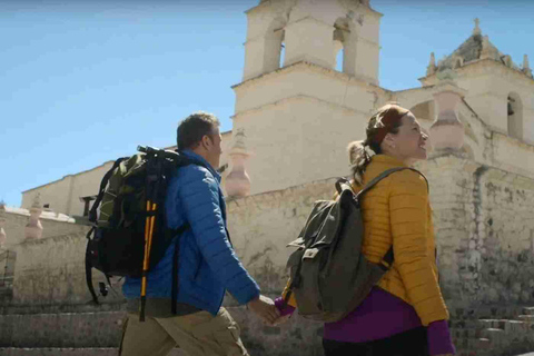 Hike inside the Colca Canyon 2 DAYS with meals in Arequipa