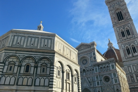 Florence: Walking Tour with Accademia & Uffizi Galleries Tour in Spanish (no Lunch)