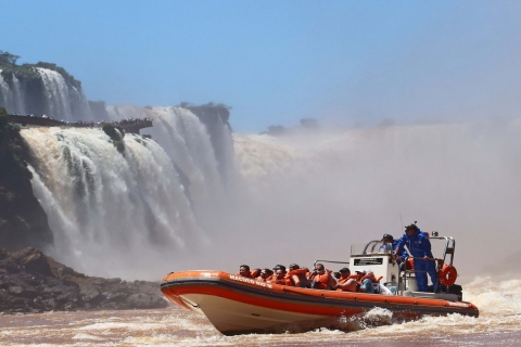 Cataratas brasileñas con el barco Safari Macuco