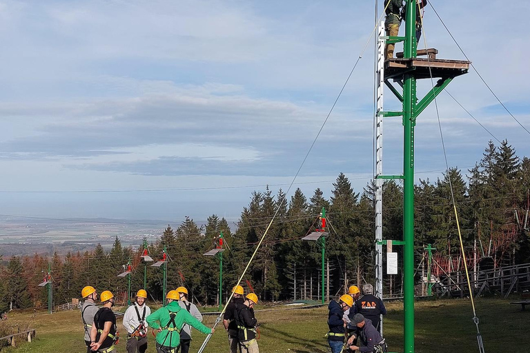 Zipline Adventure Bocksberg! The climbing and zipline park in the Harz Mountains