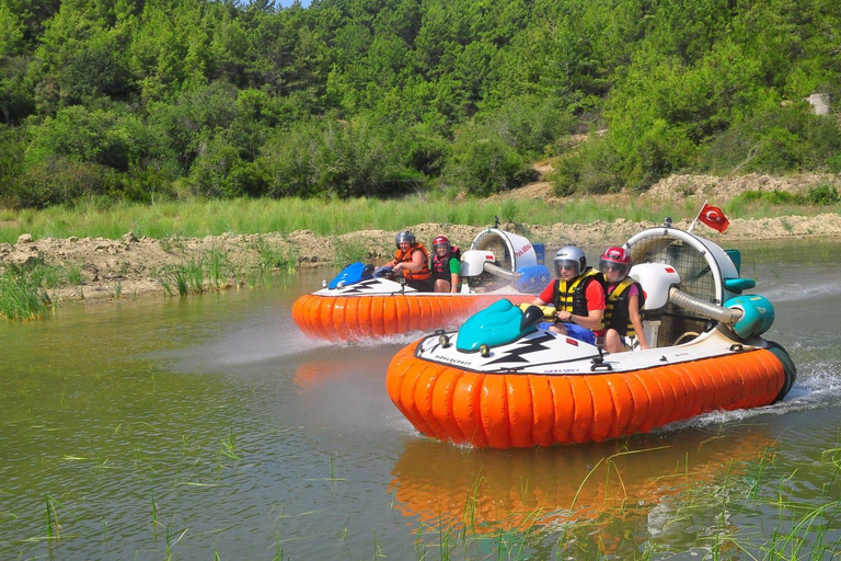 Experimente a primeira aventura turística de Hovercraft em Alanya!Para solteiros de Alanya e arredores