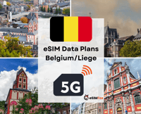 Liege，比利时高速的ESIM互联网数据计划 - Housity