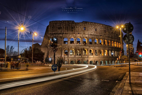 Rome by Night: Enchanting Golf Cart Tour with Wine, Cocktails, and History
