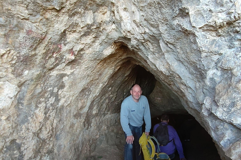 贝尔尼亚山脉环线：穿越 Forat 隧道的导览徒步提供接送服务