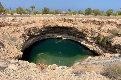 From Muscat:Private tour Wadi Shab & Bimmah Sinkhole fullDay Private tour Wadi Shab & Bimmah Sinkhole Full day