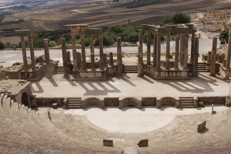 哈马梅特出发：杜加、图伯尔博马尤斯与扎格乌安一日游从哈马梅特出发：杜加、图伯尔博马朱斯与扎格乌安一日游