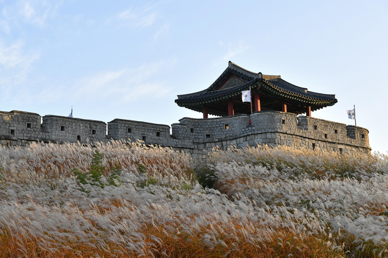 Seúl: excursión de un día al 62.º Festival Cultural de Suwon Hwaseong27 de septiembre | Excursión a la aldea tradicional y a Hwaseong, desde Myeongdong