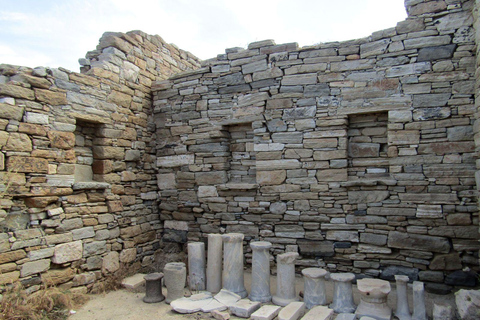 Delos: Única visita guiada de áudio ao sítio arqueológicoDelos: Somente tour guiado por áudio pelo sítio arqueológico